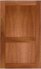 Flat  Panel   P  H 40 60  Spanish Cedar  Cabinets